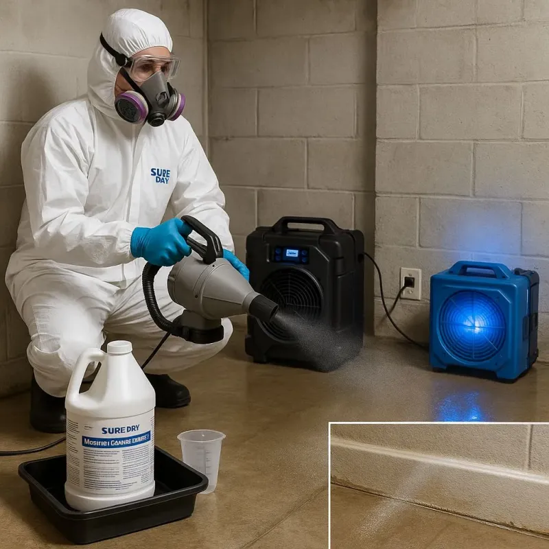 Sanitization and Odor Removal process in Frankfort, MI